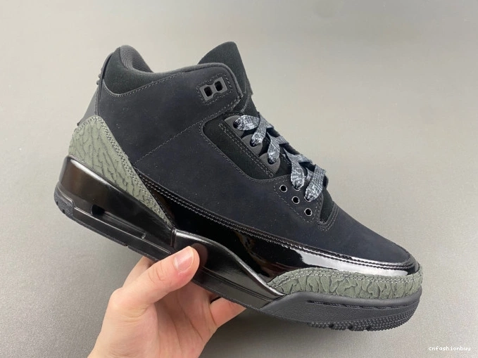 Retro Air Black Jordan 3 Cat CK9246-168 0817